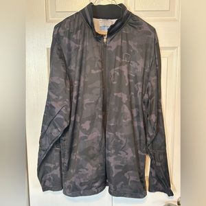 And1 Black/Gray Camo Full Zip‎ Track Jacket XL